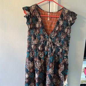Multi colored dress from Anthropologie